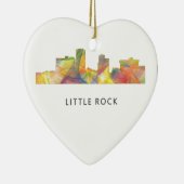 リトルロック、アーカンソーのスカイラインWB1 - セラミックオーナメント (右)