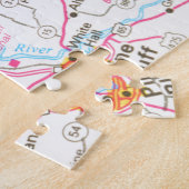 リトルロック、アーカンソー ジグソーパズル (側面)