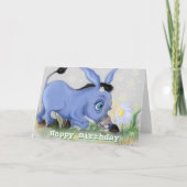 リトルロバとデイジー誕生日カード カード (正面)