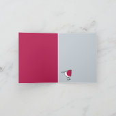 リトルロビンのノートカード カード (内部)