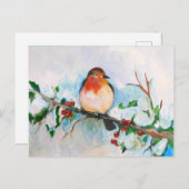 リトルロビン ポストカード (正面/裏面)