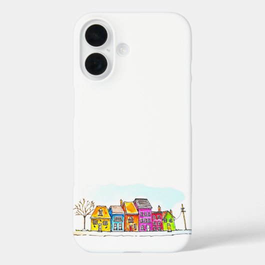 リトルローオブハウシカラフルーズ Case-Mate iPhoneケース (裏面)