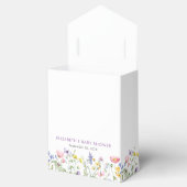 リトルワイルドフラワーウォーターカラーベビーガールシャワー フェイバーボックス (オープン)