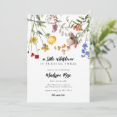 リトルワイルドフラワーガーデン誕生日パーティー 招待状 (スタンド正面)