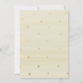 リトルワイルドフラワーガールの誕生日の招待 招待状 (裏面)