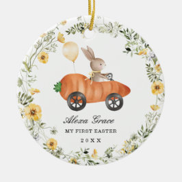 リトルワイルドフラワーバニーウサギ第1回復活祭 セラミックオーナメント