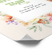 リトルワイルドフラワーバー ポスター (角)