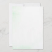 リトルワイルドフラワーベビーシャワー招待状 招待状 (裏面)