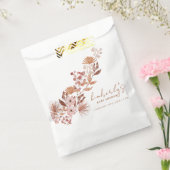 リトルワイルドフラワーボホ |秋のベビーシャワー フェイバーバッグ (封をした状態)