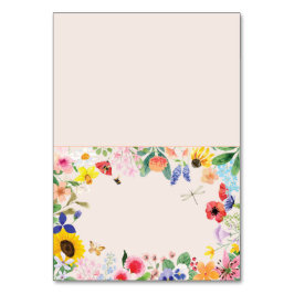 リトルワイルドフラワーマビーベイビーシャワー座席表 テーブルナンバー