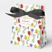 リトルワイルドフラワー子供の誕生日 フェイバーボックス (正面サイド)