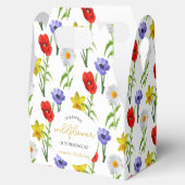 リトルワイルドフラワー子供の誕生日 フェイバーボックス (オープン)