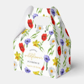 リトルワイルドフラワー子供の誕生日 フェイバーボックス (正面サイド)