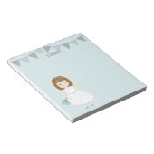 リトルワイルドフラワー誕生日 ノートパッド (アングル)