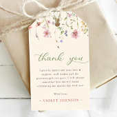 リトルワイルドフラワー1st誕生日 ギフトタグ