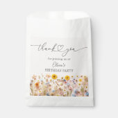 リトルワイルドフラワー1st誕生日 フェイバーバッグ (正面)