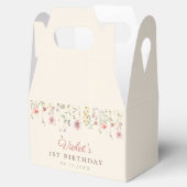 リトルワイルドフラワー1st誕生日 フェイバーボックス (オープン)