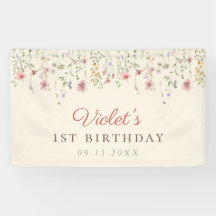 リトルワイルドフラワー1st誕生日