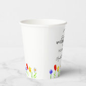 リトルワイルドフラワー1st誕生日 紙コップ (右)