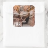 リトルワイルドホーススロットキャニオン – Utah – ステッカー (バッグ)