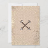 リトルワイルドワン ウエスタンドライブ ベイビーシャワー 招待状 (裏面)