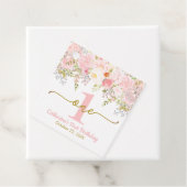 リトルワン恋しく思ダーフルピンクローゼファースト誕生日 フェイバータグ (インサイチュ)