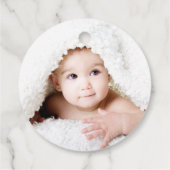 リトルワン恋しく思ダーフルピンクローゼファースト誕生日 フェイバータグ (裏面)