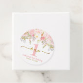 リトルワン恋しく思ダーフルピンクローゼファースト誕生日 フェイバータグ (インサイチュ)