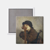 リトルヴァイオリン奏者の眠り, 1883 マグネット (正面/裏面)
