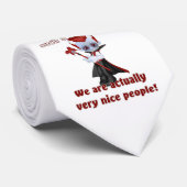 リトルヴァンパイアニース人々面白いハロウィンタイ ネクタイ (ロール)