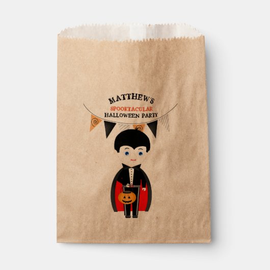 リトルヴァンパイアハローウィンパーティ フェイバーバッグ (正面)