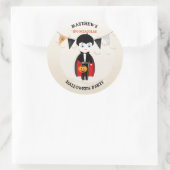 リトルヴァンパイアハローウィンパーティ ラウンドシール (バッグ)