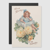 リトルヴィンテージガール、バラ&バレンタインデー (正面/裏面)