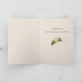 リトルヴィンテージガール、バラ&バレンタインデー シーズンカード (内部)