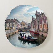 リトルヴェニスリバーボート ラウンドクッション (正面)