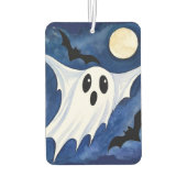 リトル不気味幽霊 – ハロウィーン7 – ファンおもしろい カーエアーフレッシュナー (裏面)