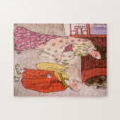 リトル仏教僧パズル ジグソーパズル (横)