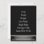 リトル大切トナディアホリデーパーティー招待状 招待状 (裏面)