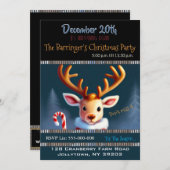 リトル大切トナディアホリデーパーティー招待状 招待状 (正面/裏面)