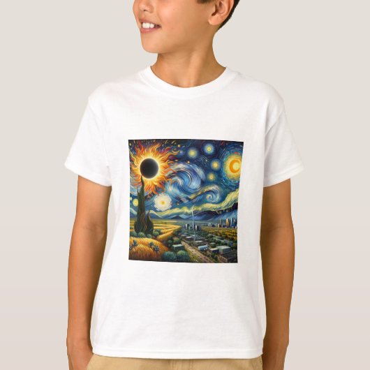：リトル天文学者のEclipse Tee Tシャツ (正面)