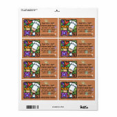 リトル女の子らしはパンを焼くのが大好きRST ラベル (フルシート)