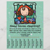 リトル女の子らしは家業を推進するGRN チラシ (正面)