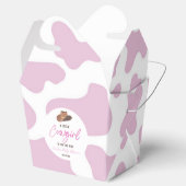 リトル女性のカーボーイカウガールロデオウエスタンベビーシャワー フェイバーボックス (オープン)