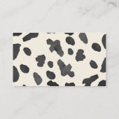 リトル女性のカーボーイ赤ちゃんシャワーおむつラッフルカード エンクロージャーカード (裏面)