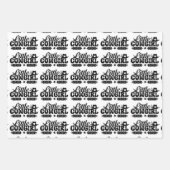 リトル女性のカーボーイ ラッピングペーパーシート (正面3)