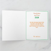 リトル子猫クリスマスカード カード (内部)