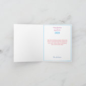 リトル子猫クリスマスカード カード (内部)