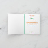 リトル子猫クリスマスカード サンキューカード (内部)