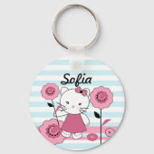 リトル子猫 キーホルダー (正面)