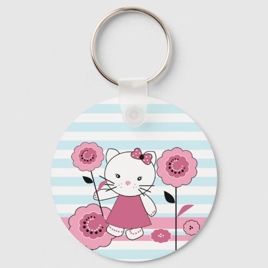 リトル子猫 キーホルダー (裏面)